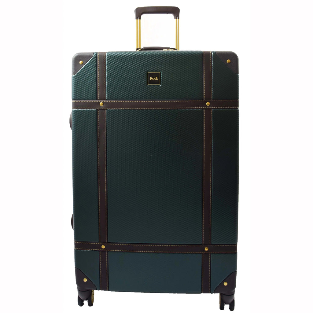 DR515 Travel Luggage with 8 Spinner Wheels Emerald 9