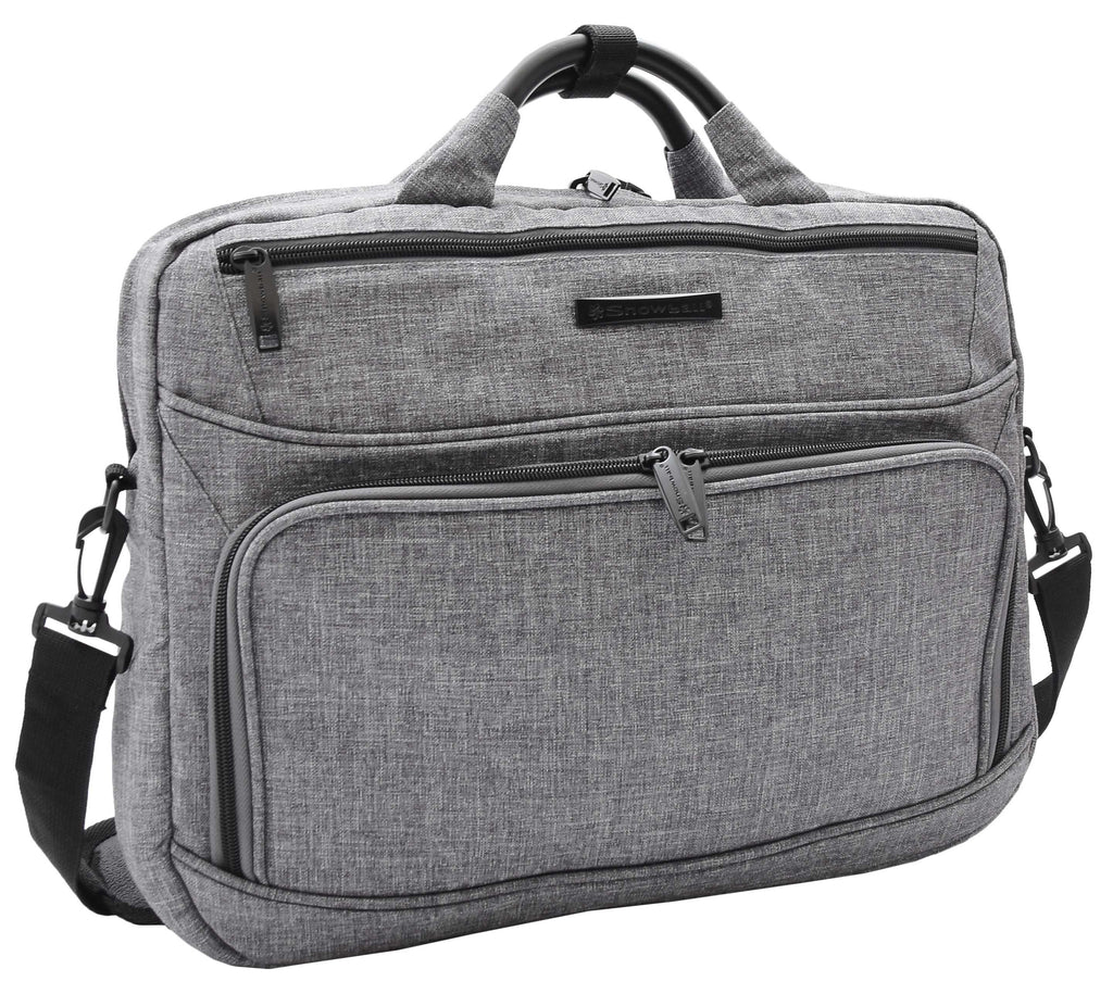 DR492 Cross Body Organiser Bag Laptop Carry Case Grey 7