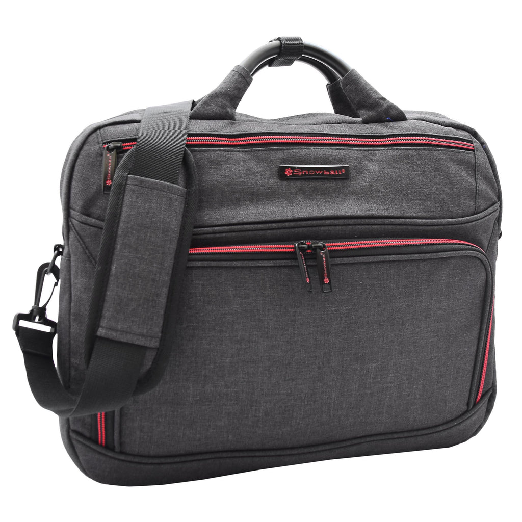 DR492 Cross Body Organiser Bag Laptop Carry Case Black 1