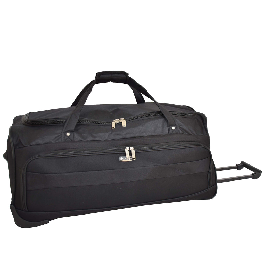 DR488 Lightweight Large Size Holdall with Wheels Black 7
