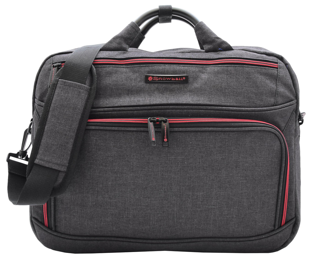 DR492 Cross Body Organiser Bag Laptop Carry Case Black 7