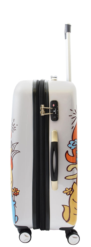 DR501 Four Wheel Suitcase Hard Shell Luggage Cartoon Print 17