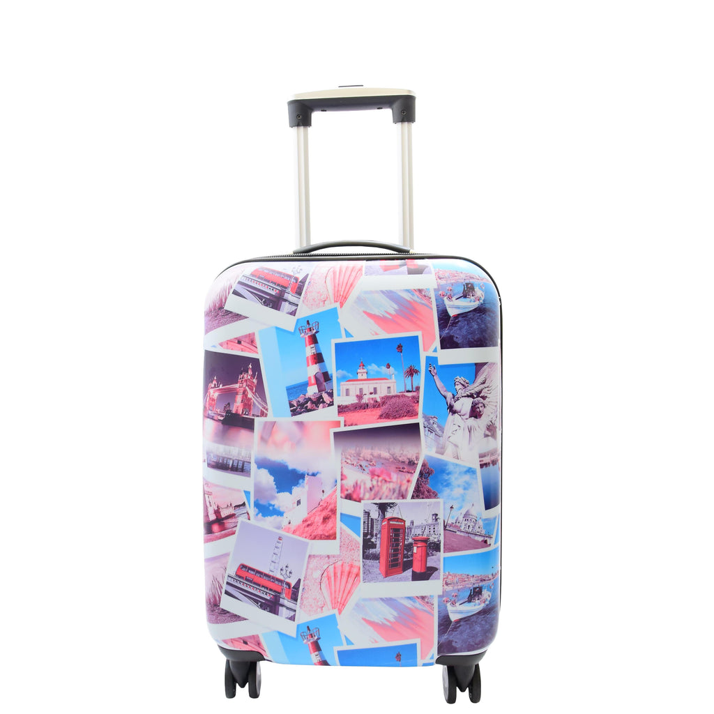 DR522 Hard Shell Luggage Suitcase With Four Wheels Post Card Print 12