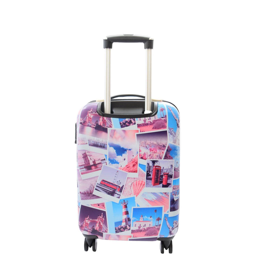 DR522 Hard Shell Luggage Suitcase With Four Wheels Post Card Print 14