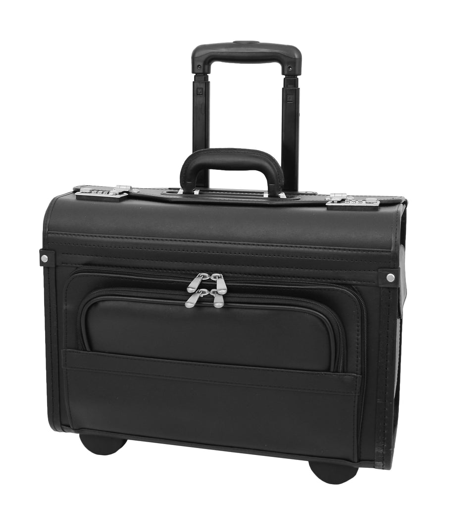DR476 Pilot Case Wheeled Lockable Laptop Bag Black 7