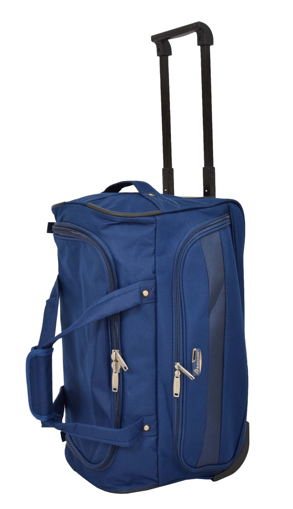  DR487 Lightweight Mid Size Holdall with Wheels Blue 6